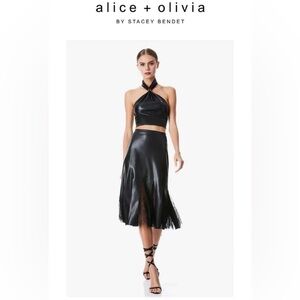 Alice Olivia midi skirt